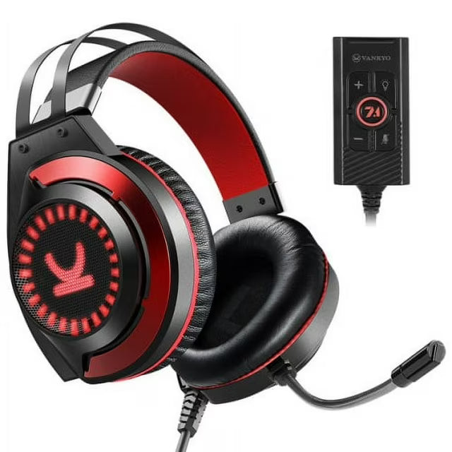 CM7000 Commander Gaming Headset – Stereo Sound Over-Ear Headphones with Microphone (PC/Console Compatible)