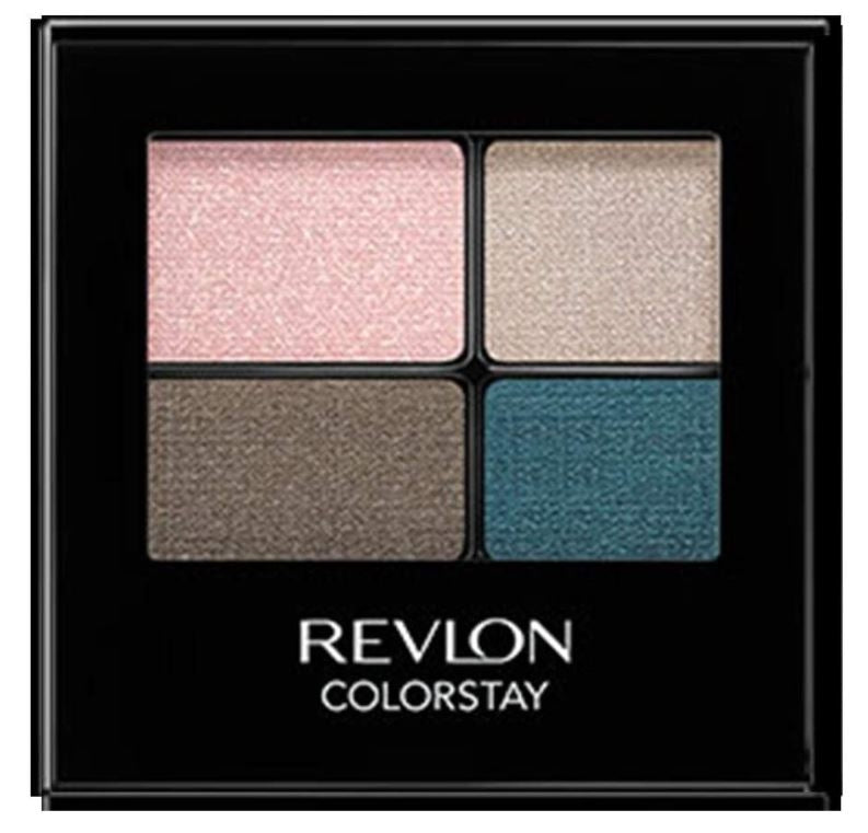 Revlon ColorStay Eyeshadow Quad – 584 Surreal Long-Lasting Eye Makeup Palette (4 Shades)