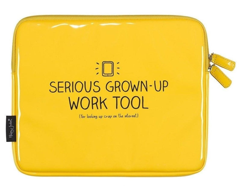 Happy Jackson Tablet Case, Yellow