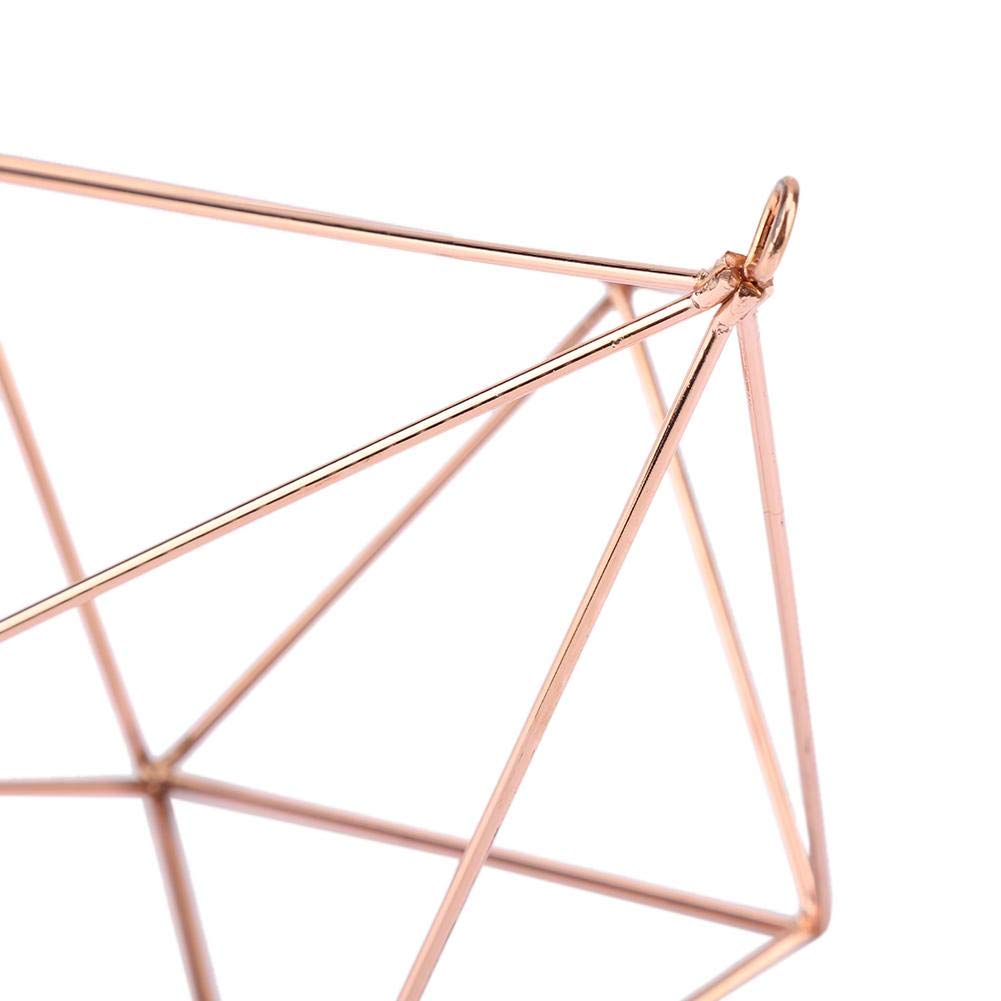 Geometric Metal Hanging Terrarium Frame – Modern Home Décor