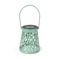 Solar Hanging Lantern – Decorative Outdoor LED Patio Light with Handle