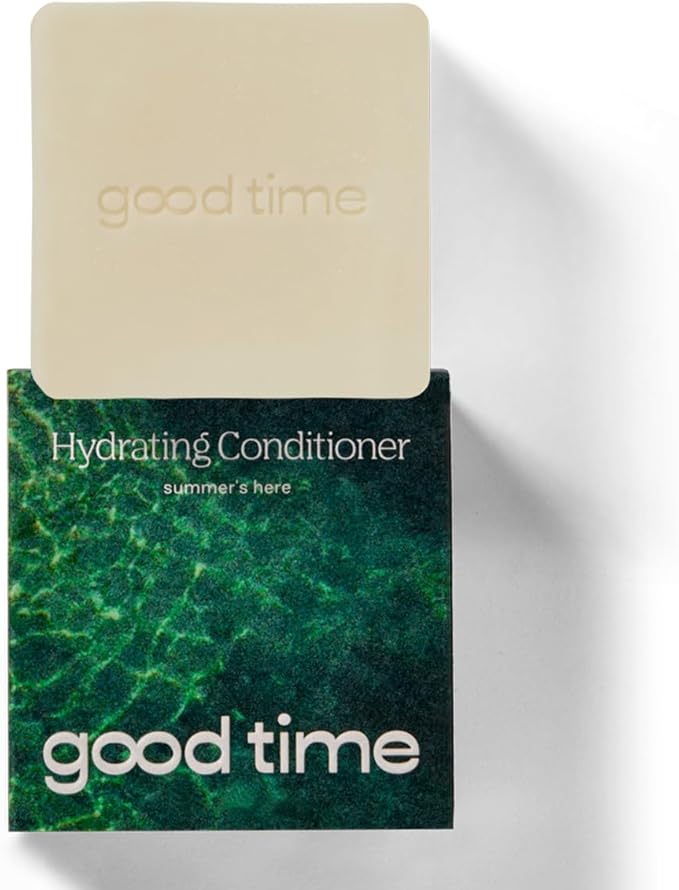 Good Time Conditioner Bar – “Summer’s Here” Hydrating Solid Conditioner (2 oz Single Bar)