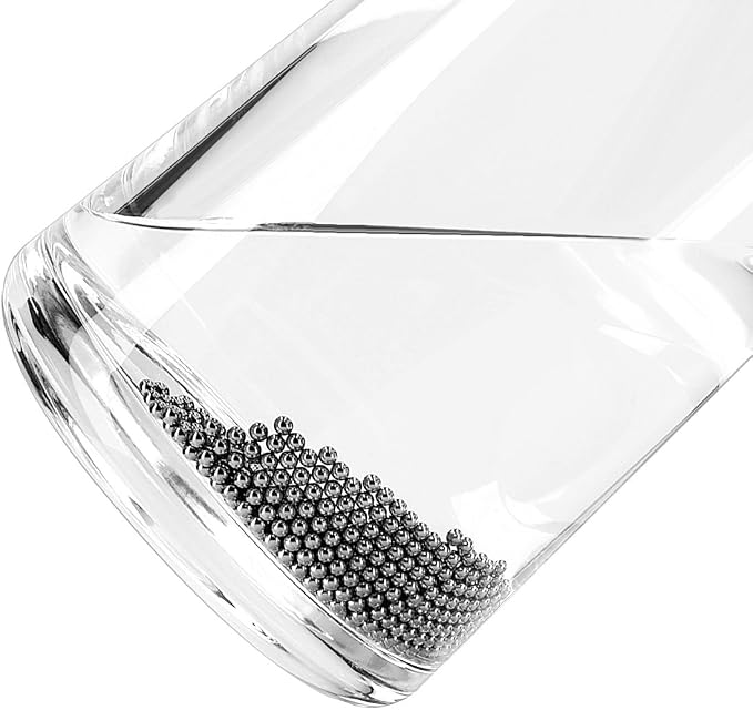 Navaris Decanter Cleaning Beads – 1000 Reusable Stainless Steel Cleaning Balls (3mm) for Wine Decanters, Bottles & Carafes