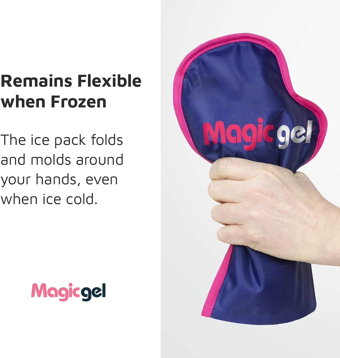Magic Gel Ice Pack for Hands – Reusable Hot & Cold Therapy Glove for Full Hand & Wrist Relief