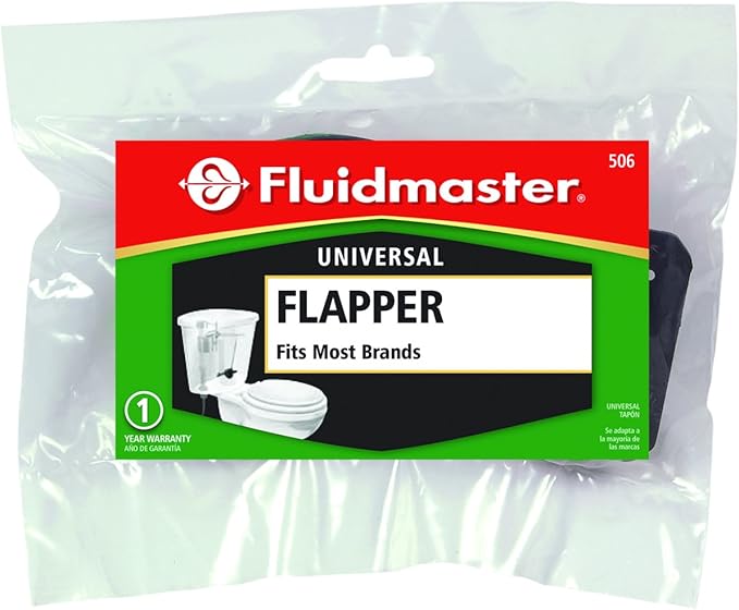 Universal Toilet Flapper Replacement Kit – Durable Rubber Flush Valve Seal with Chain (Fits Most Toilets)