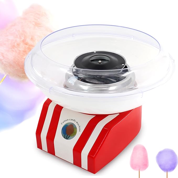 Bella Cotton Candy Maker Machine – Includes Cones & Scoop