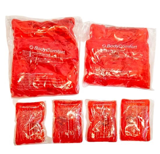BodyComfort Reusable Therapeutic Heat Packs – 6 Piece Sports Pain Relief Set (Hot Therapy Pack Kit)