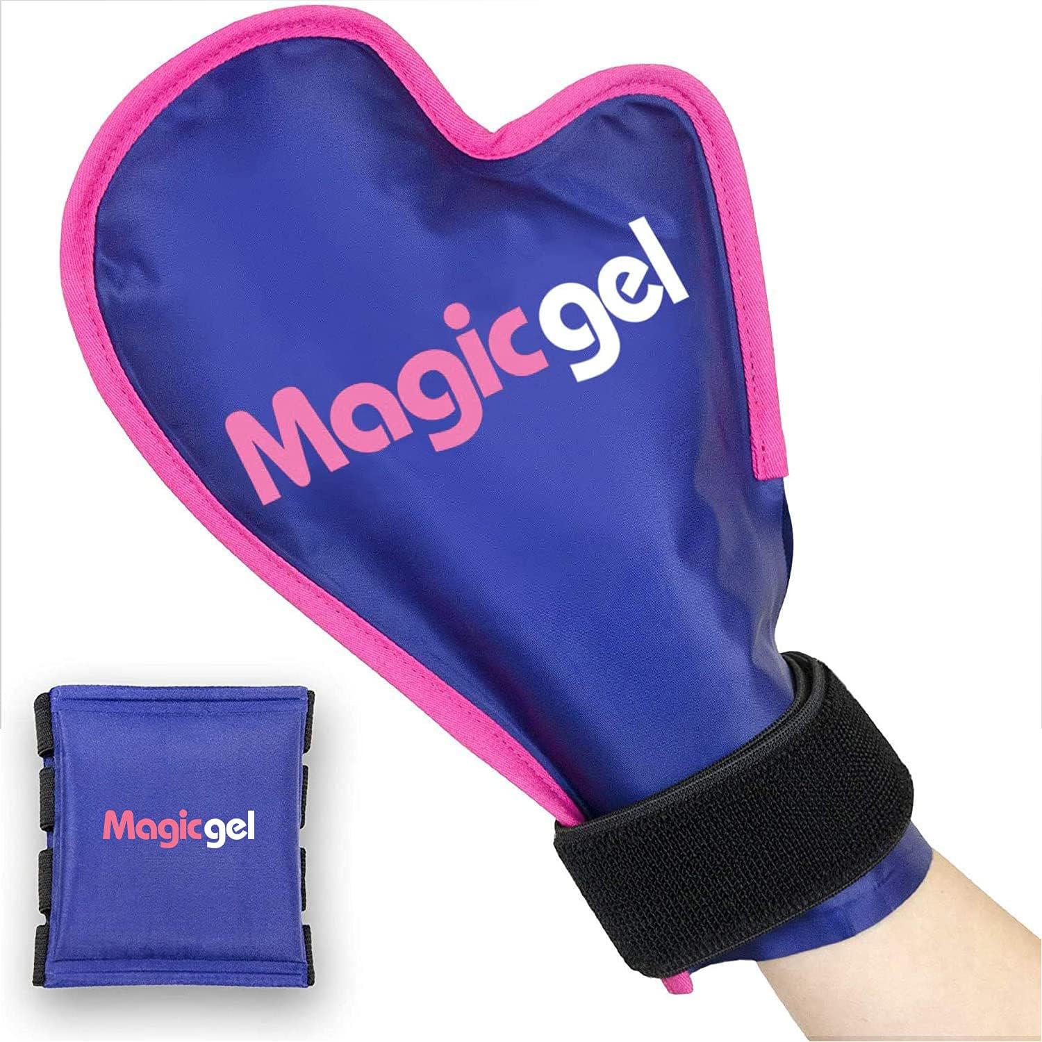 Magic Gel Ice Pack for Hands – Reusable Hot & Cold Therapy Glove for Full Hand & Wrist Relief