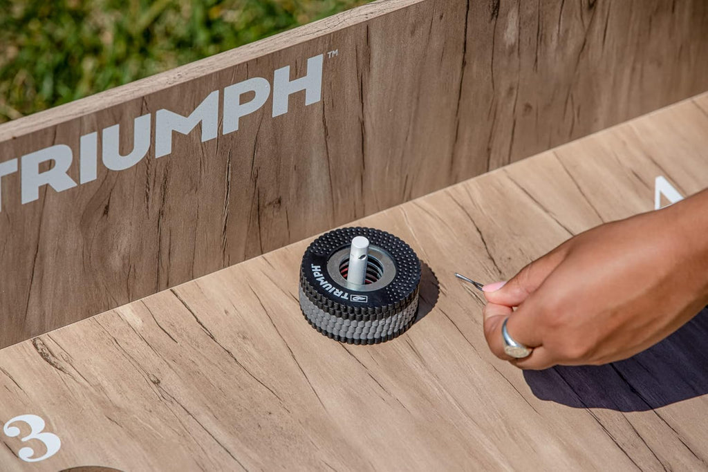 Triumph Original Washer Toss Game Set – Portable Outdoor Toss Game with Targets & Washers