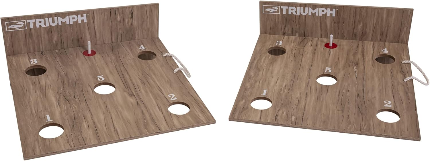 Triumph Original Washer Toss Game Set – Portable Outdoor Toss Game with Targets & Washers