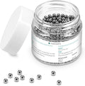Navaris Decanter Cleaning Beads – 1000 Reusable Stainless Steel Cleaning Balls (3mm) for Wine Decanters, Bottles & Carafes