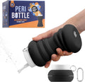 Cynpel Foldable Peri Bottle – Compact Leak-Proof Portable Travel Bidet Sprayer for Postpartum Care & Personal Hygiene, Black