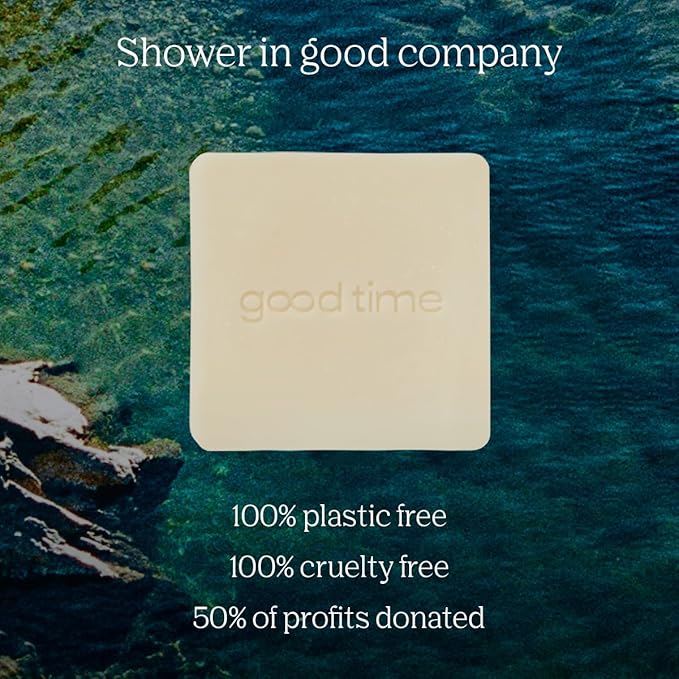 Good Time Conditioner Bar – “Summer’s Here” Hydrating Solid Conditioner (2 oz Single Bar)