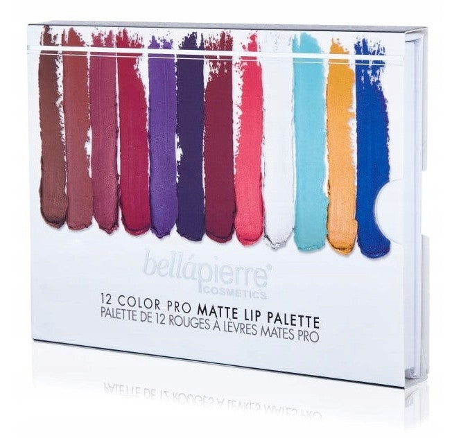 Bellapierre Cosmetics 12 Color PRO Matte Lip Palette