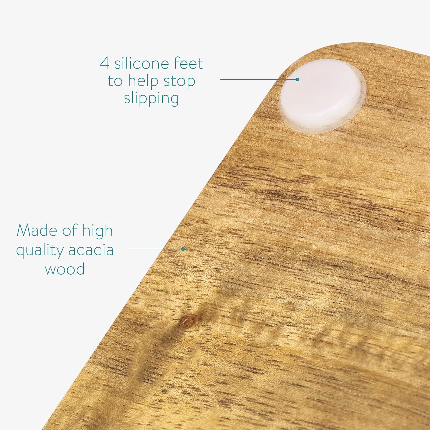 Navaris Wooden Coffee Tamper Station – 58mm Espresso Tamper Holder & Portafilter Stand in Acacia Wood