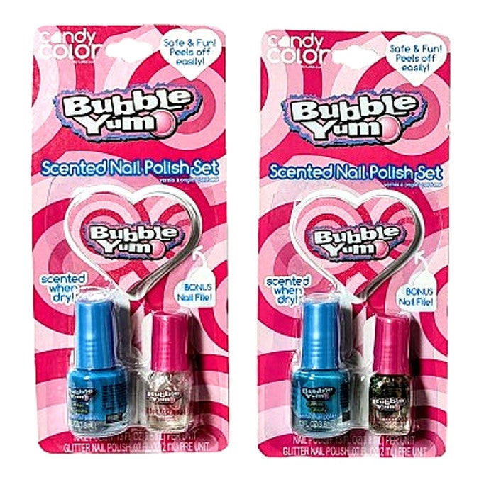 Candy Color Scented Nail Polish Set, Pack Of 6 sets