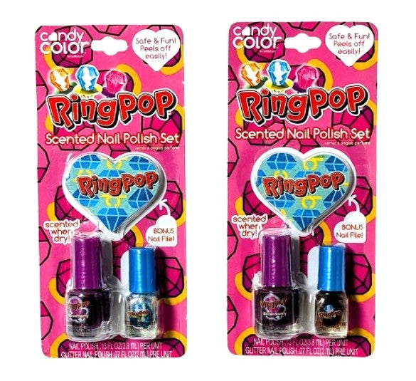 Candy Color Scented Nail Polish Set, Pack Of 6 sets