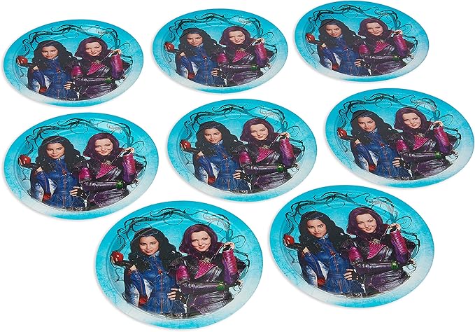 Disney Descendants Party Plates – 6 Pack (8")