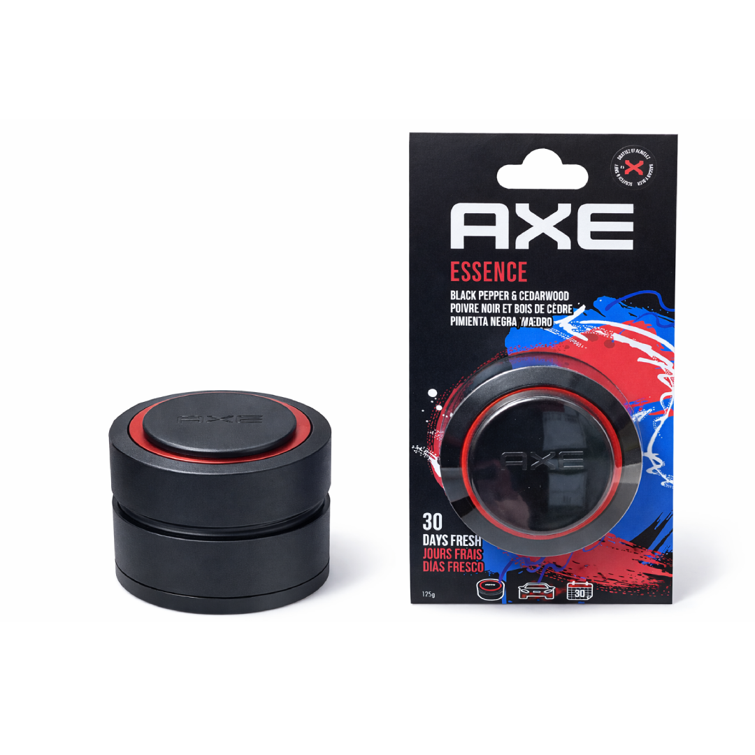 AXE Essence Car Air Freshener – Black Pepper & Cedarwood Scent | Long-Lasting (Up to 30 Days)