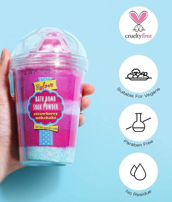 BffLove Bath Bomb & Soak Powder, 14.5 Oz