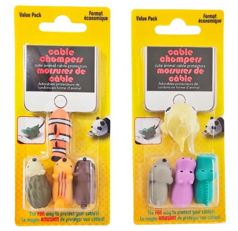 Cable Chompers / Cute Animal Cord Protectors