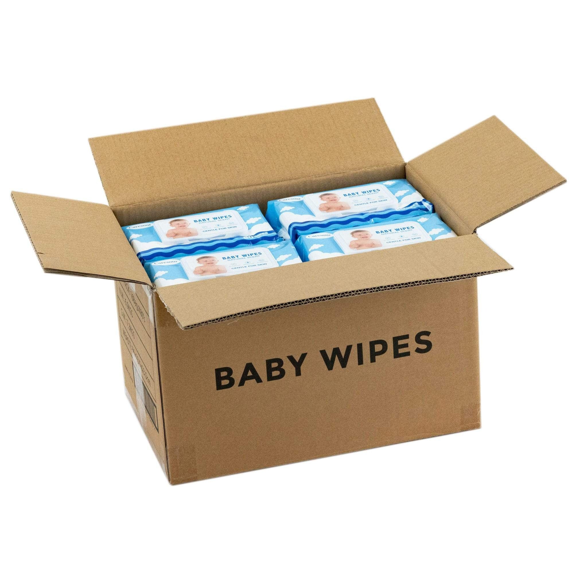 Caresour 80CT Baby Wipes - Case Of 16 pks