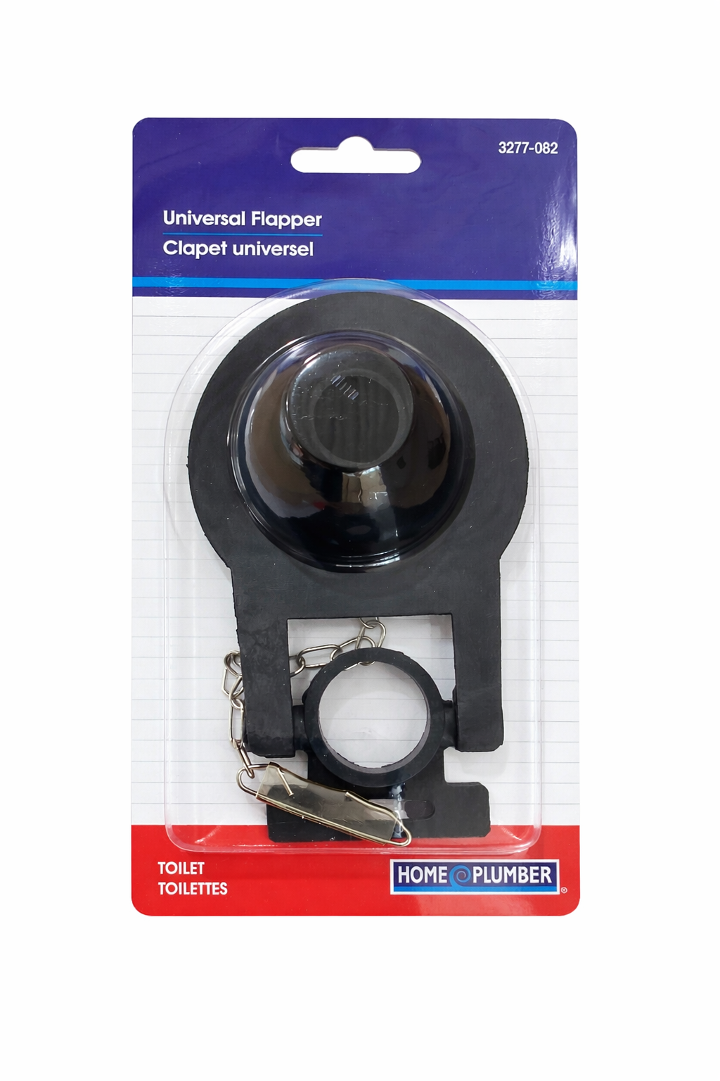 Universal Toilet Flapper Replacement Kit – Durable Rubber Flush Valve Seal with Chain (Fits Most Toilets)