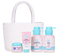 HAPPY BUM Baby Bath Gift Set for Girl or Boy, 5 Pcs