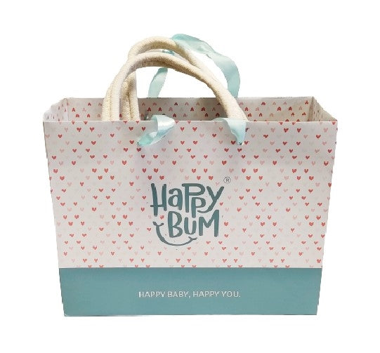 HAPPY BUM Baby Bath Gift Set for Girl or Boy, 5 Pcs