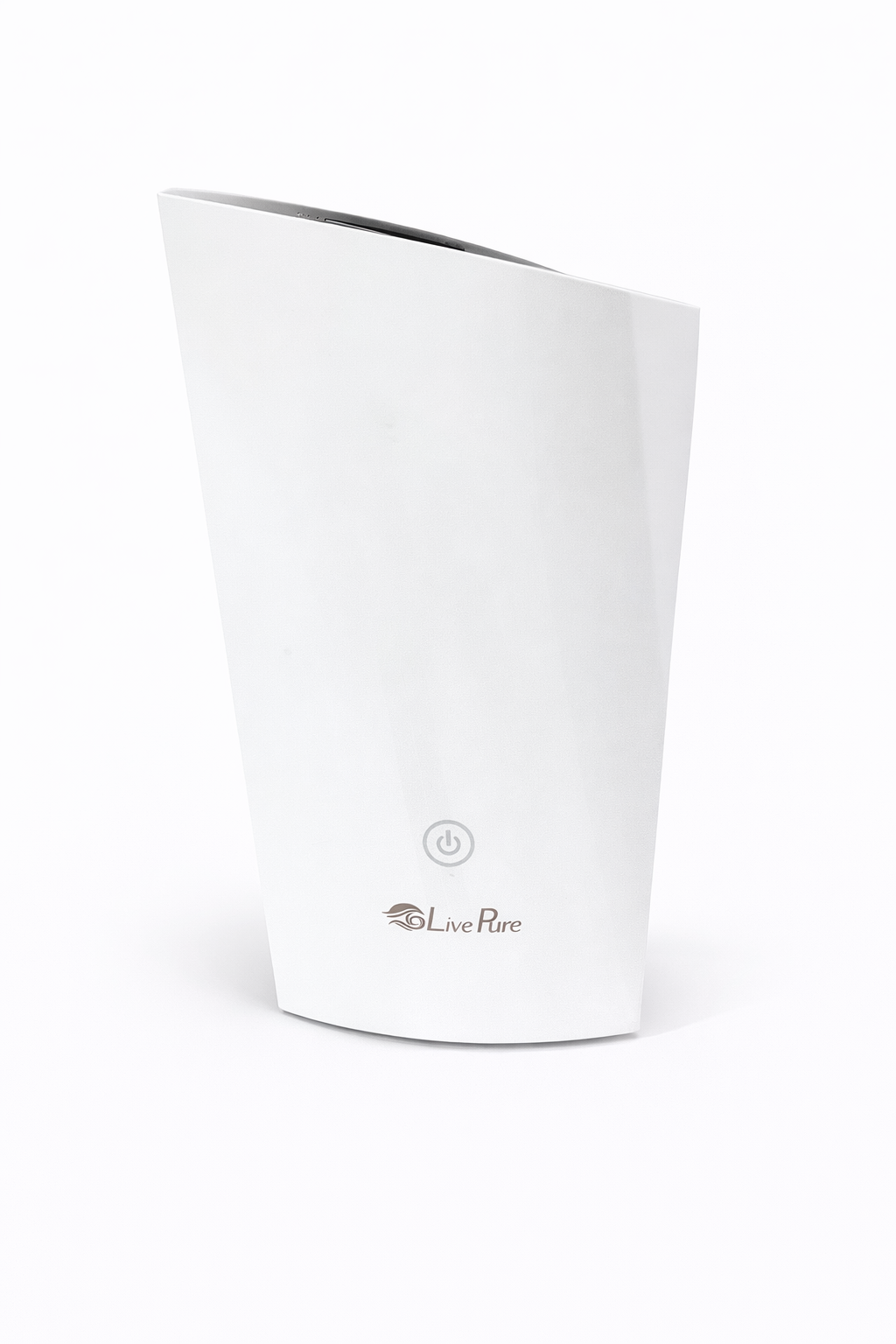 LivePure Ultrasonic Humidifier – Medium Size Cool Mist Humidifier (White)