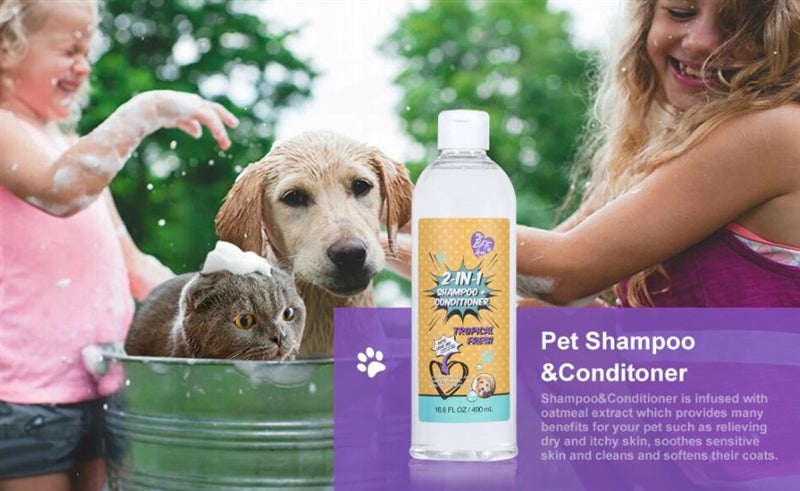 MY BFF LOVE All-Inclusive Dog Grooming Gift Set, 9 Pcs