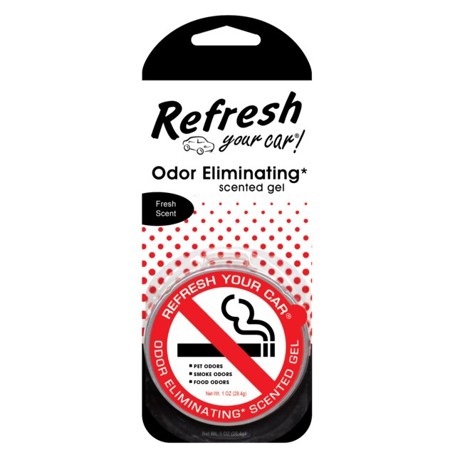 Refresh Your Car Odor Eliminating Gel Air Freshener – Fresh Scent, Long-Lasting Car Deodorizer