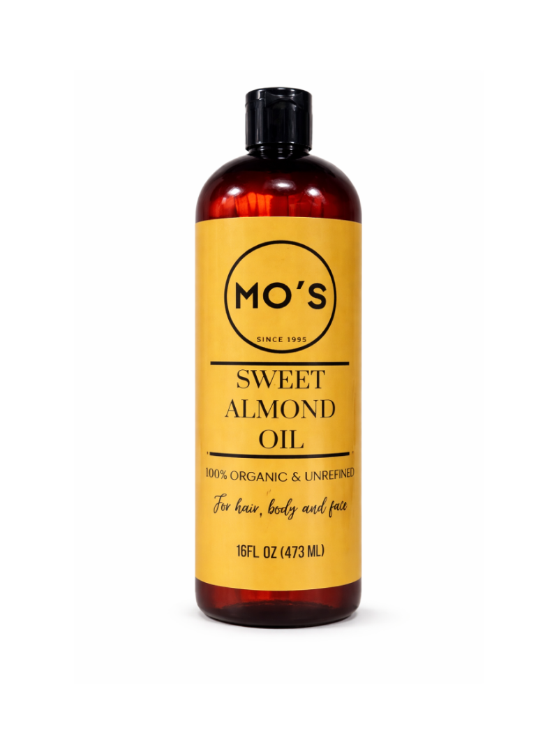 MO’s Sweet Almond Oil – 16 fl. oz (473 ml)