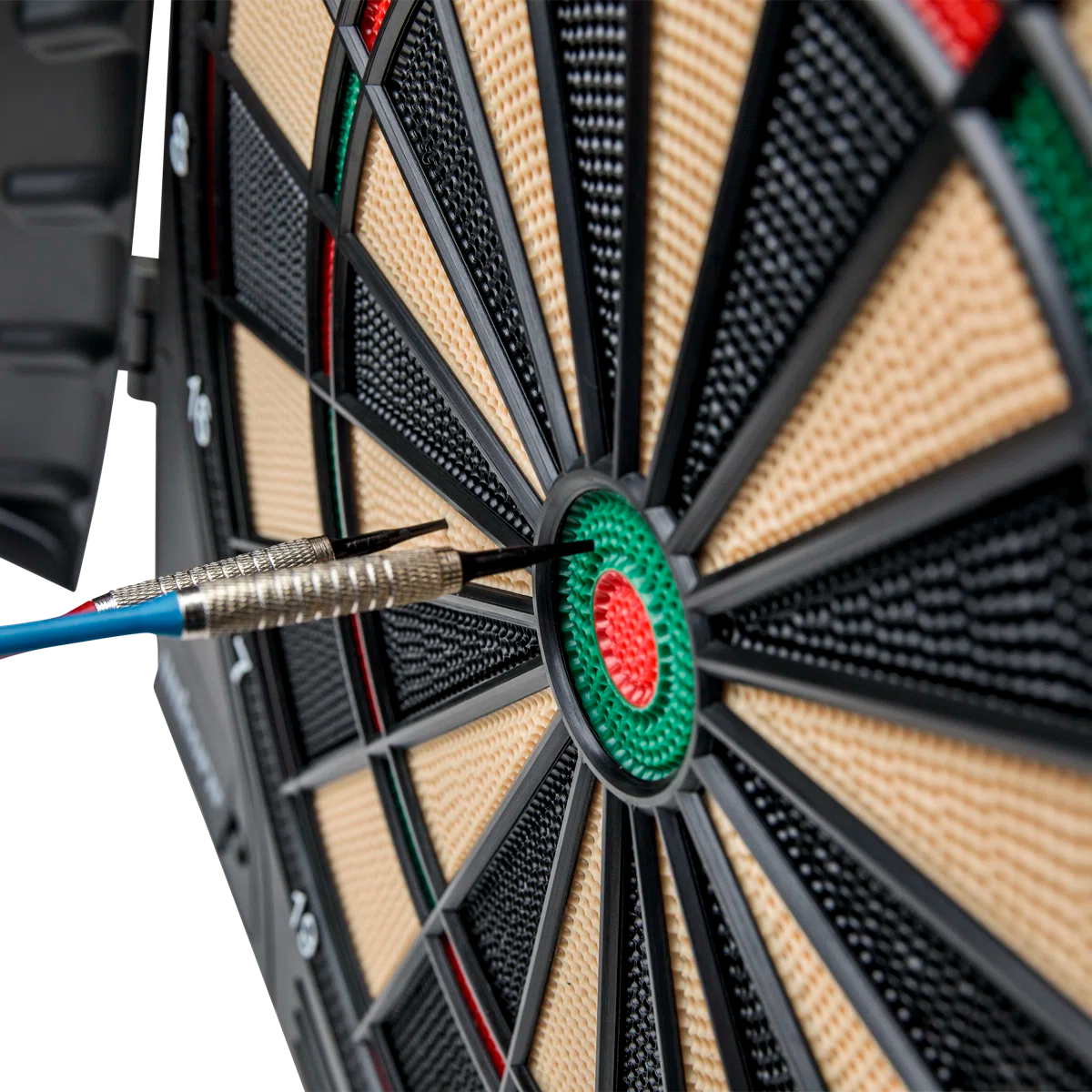 Unicorn ELX300 Electronic Dartboard Cabinet Set with LCD Display & Soft Tip Darts