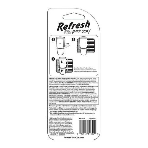 2-in-1 Car Air Freshener Vent Clip & Spray – New Car Scent – Odor Eliminator, Long Lasting (Up to 100 Days)
