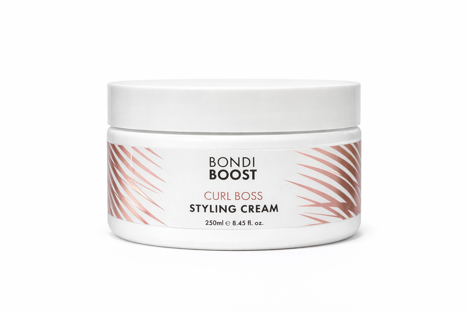 Bondi Boost Curl Boss Styling Cream – Curl Defining & Frizz Control Cream, Lightweight Hold, Hydrating Formula for Wavy & Curly Hair, 250 ml (8.45 FL OZ)