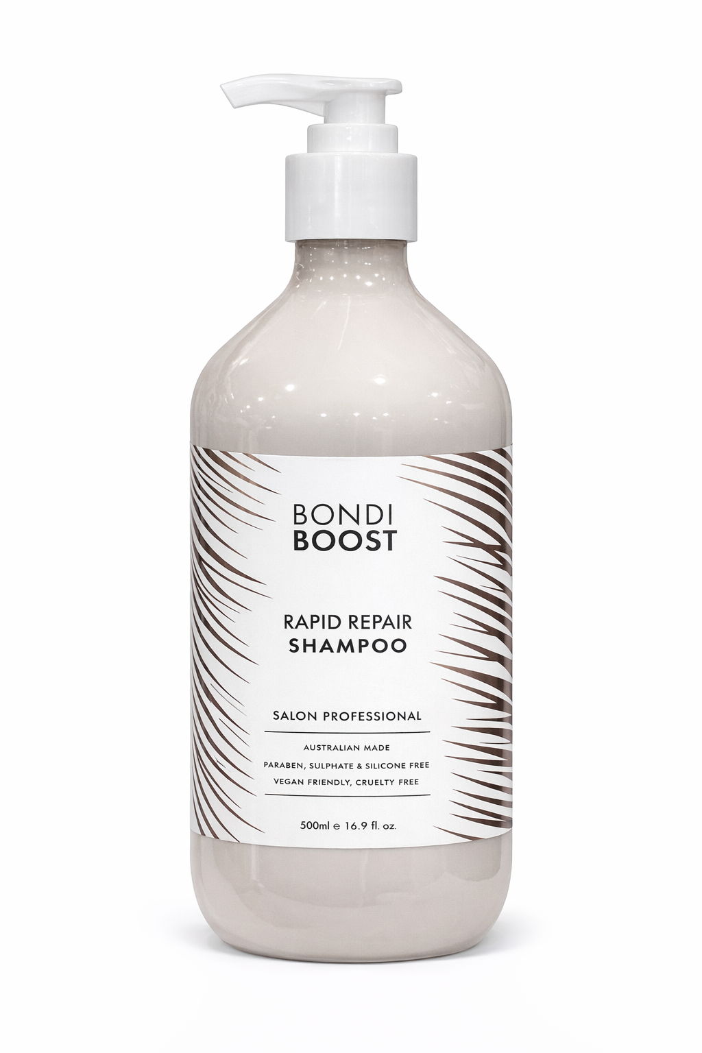 Bondi Boost Rapid Repair Shampoo – Salon Professional Strengthening & Repair Formula, Sulphate, Paraben & Silicone Free, Vegan & Cruelty-Free, 500 ml (16.9 FL OZ)