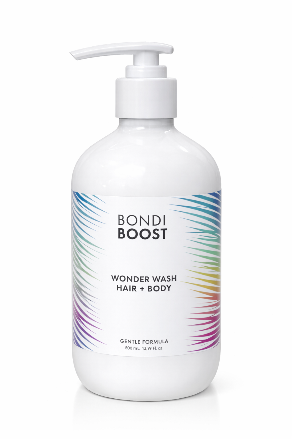 Bondi Boost Wonder Wash Hair + Body Cleanser – Gentle Formula (500 ml / 16.90 fl oz)