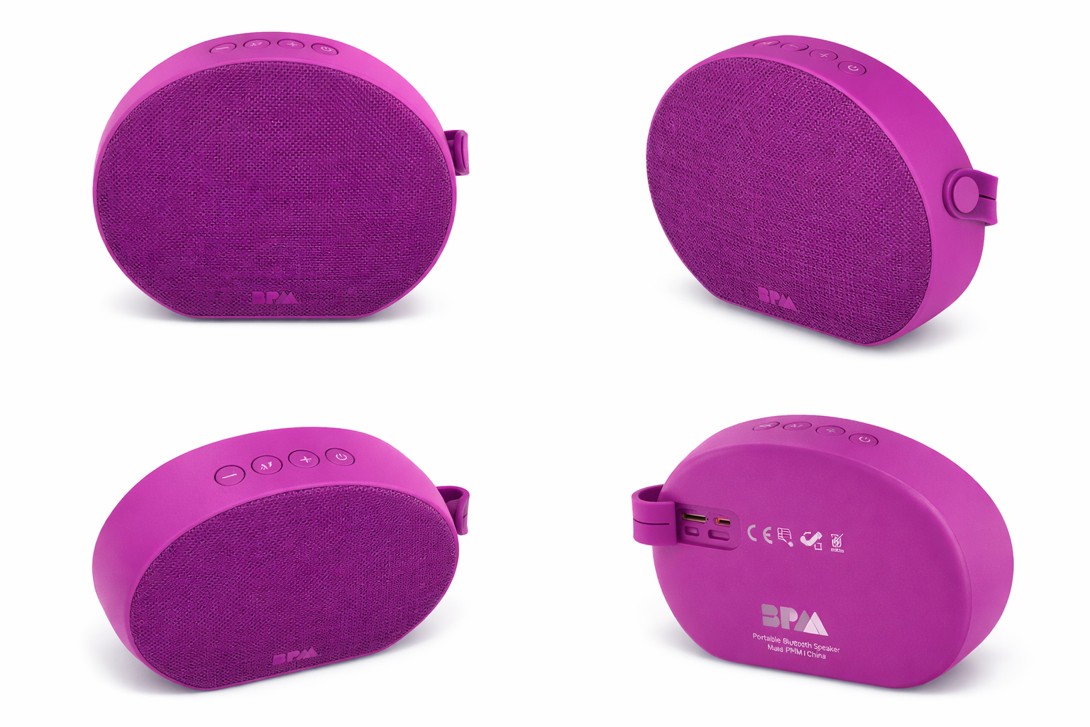 BPM Portable Bluetooth Speaker – Wireless Fashion Speaker with Hands-Free Calling | Model BPM-SP220U