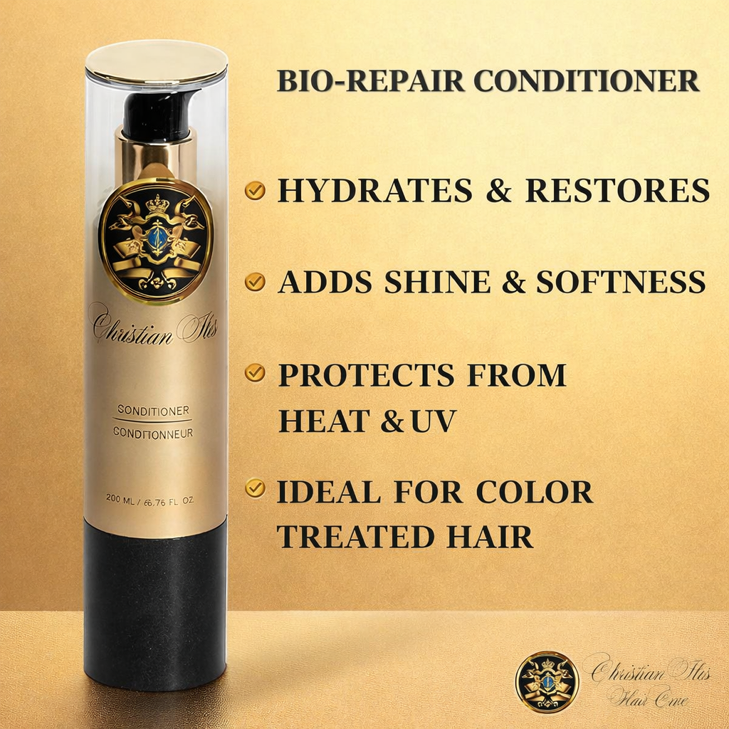 Christian Iles Bio Repair Conditioner – Deep Nourishing & Repair Hair Conditioner, 200 ml (6.76 fl. oz.)