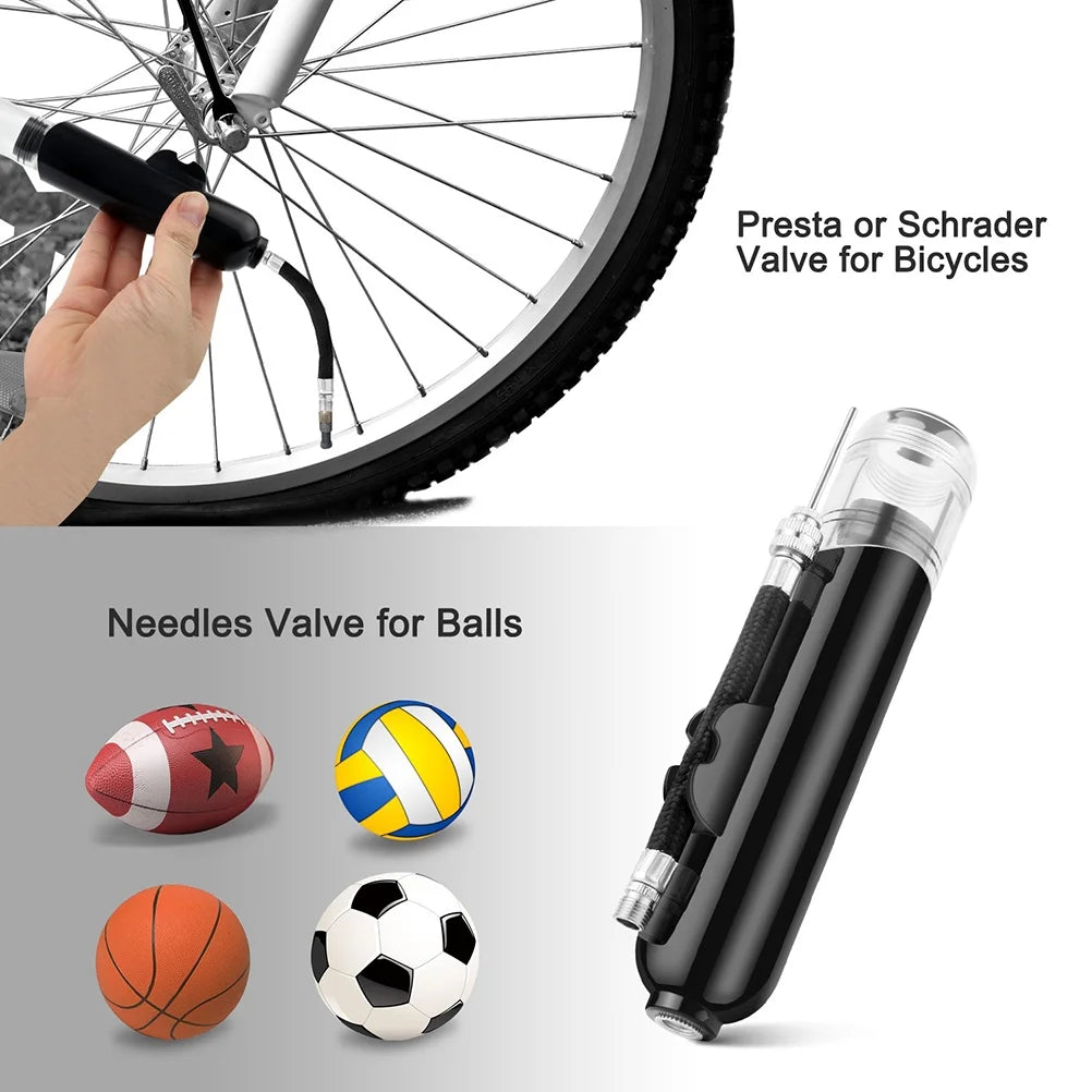 Daisy Dual Action Ball Pump – High Efficiency Hand Pump for Sports Balls (Basketball, Soccer, Volleyball)