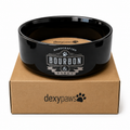 Dexypaws Bourbon Ceramic Dog Bowl – 50oz (8 Inches)