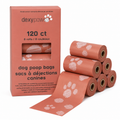 Dexypaws Brown Dog Poop Bags – 120 Count