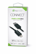 Digipower Lightning Cable 6FT – Charge & Sync USB Cable for iPhone, iPad & iPod (1.8M)