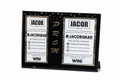 Double Photo Frame with “PROM” Design – Black Decorative Dual Picture Frame for 4x6 & 5x7 Photos | Graduation & Prom Keepsake Frame