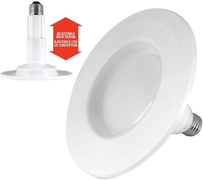 Feit Electric 4” LED InstaTrim Recessed Light – 45W Equivalent – 2 Pack