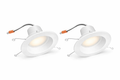Feit Electric 4” LED InstaTrim Recessed Light – 45W Equivalent – 2 Pack
