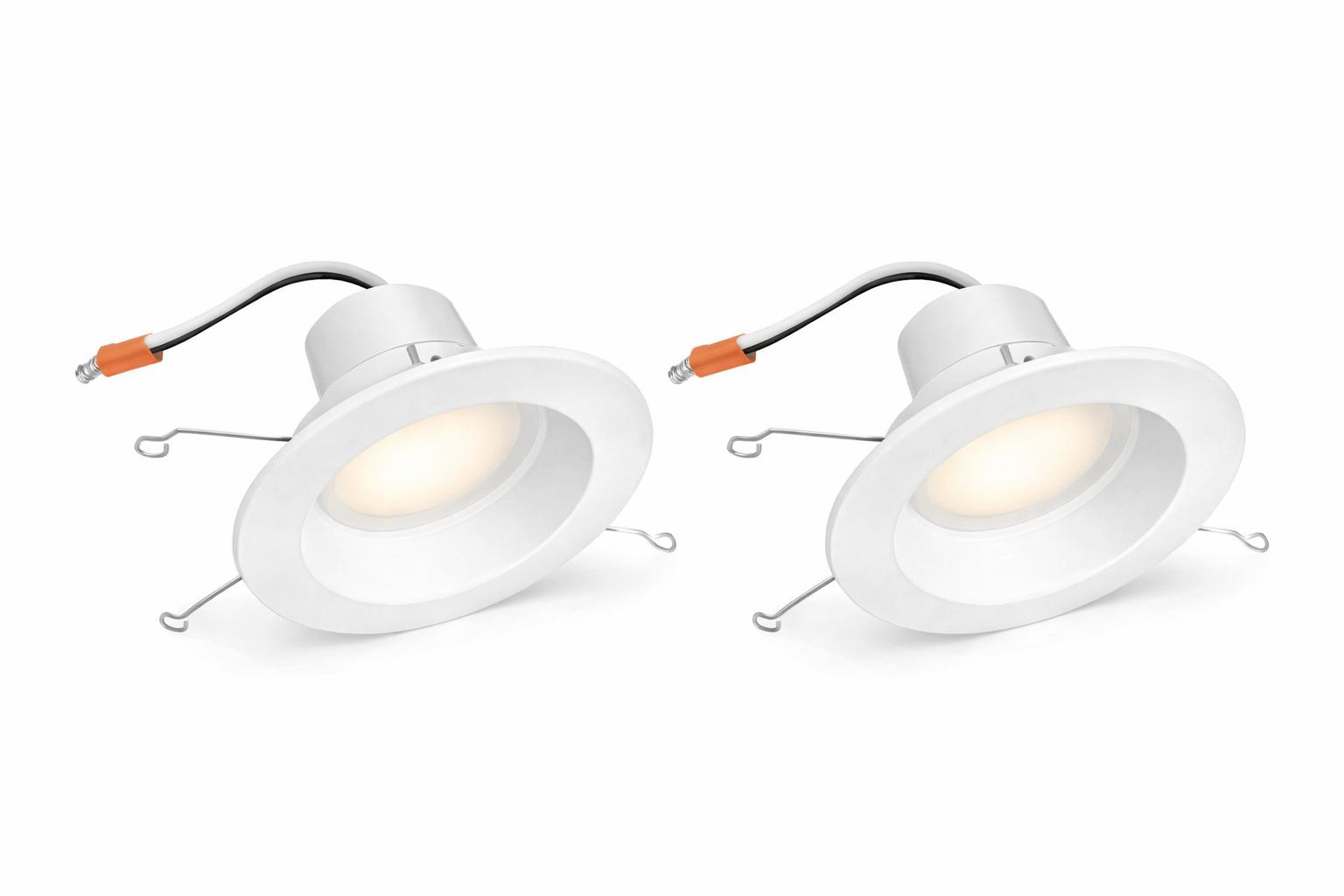 Feit Electric 4” LED InstaTrim Recessed Light – 45W Equivalent – 2 Pack