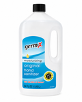 Germ-X Moisturizing Original Hand Sanitizer – Kills 99.99% Germs, 64 fl oz (1.89 L)