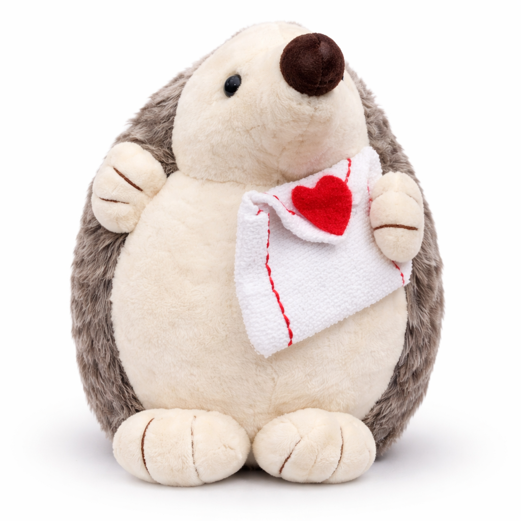 Giftcraft Plush Dog Toy with Heart – Soft Stuffed Animal Gift (Item #855089)